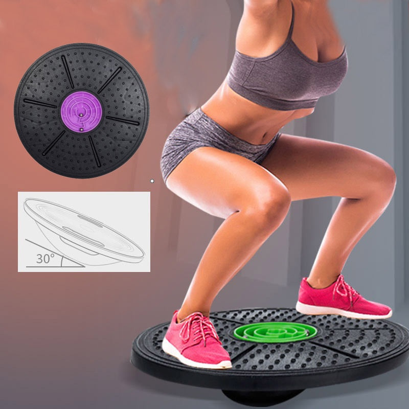 Yoga Balance Board Disc Stability Round Plates